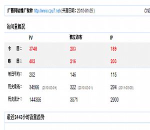 广覆网站流量小精灵