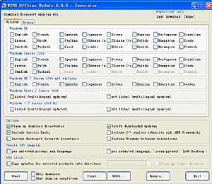 WSUS Offline Update(系统补丁自动下载更新器)