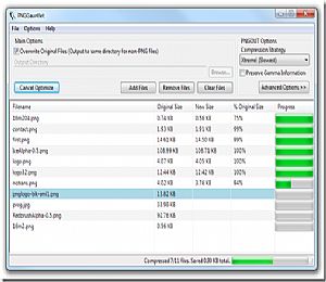 PNGGauntlet(图片压缩不失真软件)