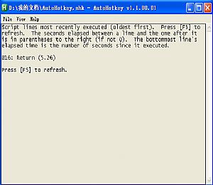 AutoHotkey(热键脚本语言)