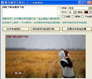 图片加字小软件