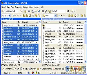 WinSCP FTP文件传输软件(支持SSH,SCP)