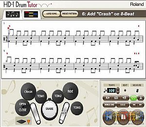 HD-1 Drum Tutor(电子鼓学习软件)