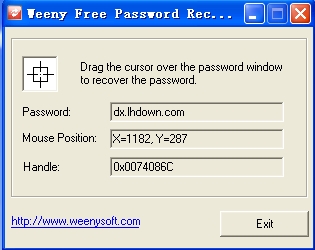 星号密码查看软件(Weeny Free Password Recovery)
