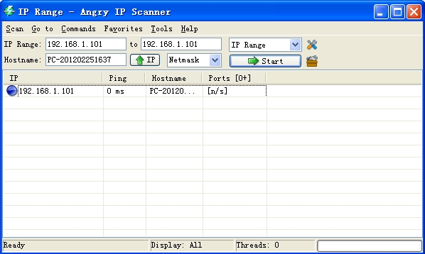 Angry IP Scanner(ip扫描软件)