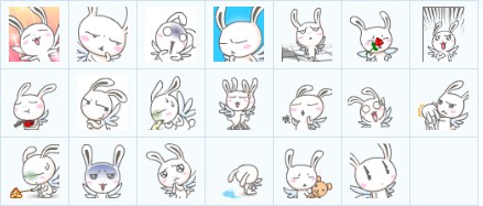 囧囧兔QQ表情包打包eif(20个)