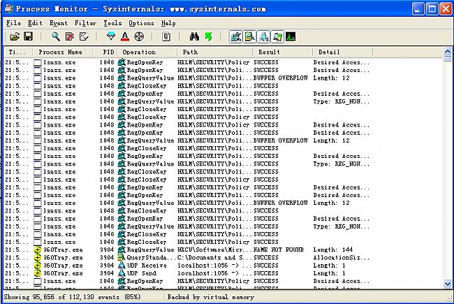 系统进程监视软件(Process Monitor)
