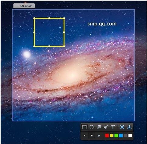 Mac平台截屏软件(Snip)