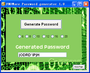 长密码生成器(FNOWare Password Generator)
