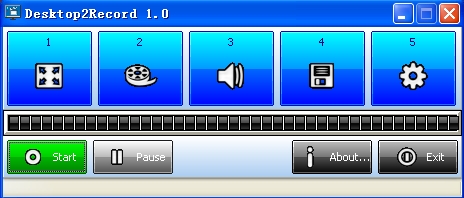 屏幕视频录制软件(Desktop2Record)