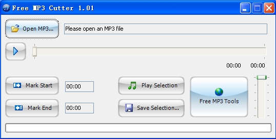 MP3剪辑工具软件(Free MP3 Cutter)