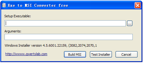 exe转msi软件
