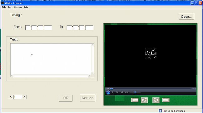 卡拉ok字幕制作软件(KSubs Creator)