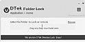 文件夹加锁(DTek Folder Lock)
