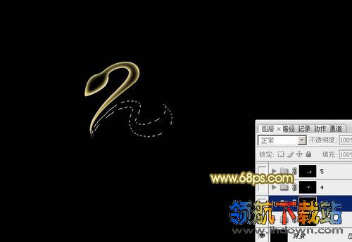 Photoshop实例教程：纯手工制作炫彩2013蛇年文字