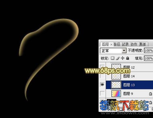 Photoshop实例教程：纯手工制作炫彩2013蛇年文字