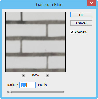 1 gaussian blur Create Unique Neon Text Effect in Photoshop