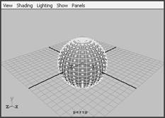 Maya4.0多边形建模的基础知识