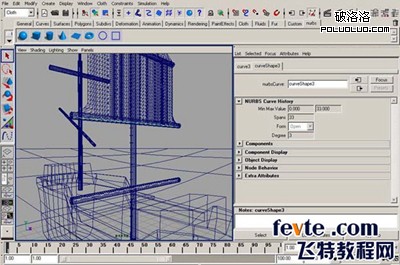 maya使用教程：maya制作帆船建模