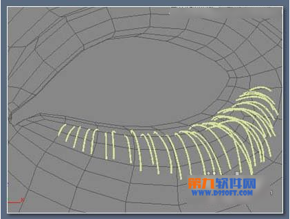 3dsMax绘制逼真眼睫毛教程