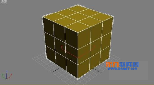 3dsmax制作镂空立方体建模教程