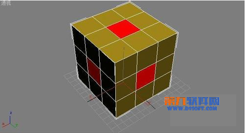 3dsmax制作镂空立方体建模教程