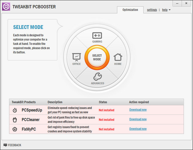 TweakBit PCBooster(系统性能优化工具)