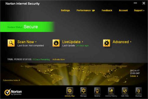 Norton Security Deluxe(诺顿安全杀毒进阶版)