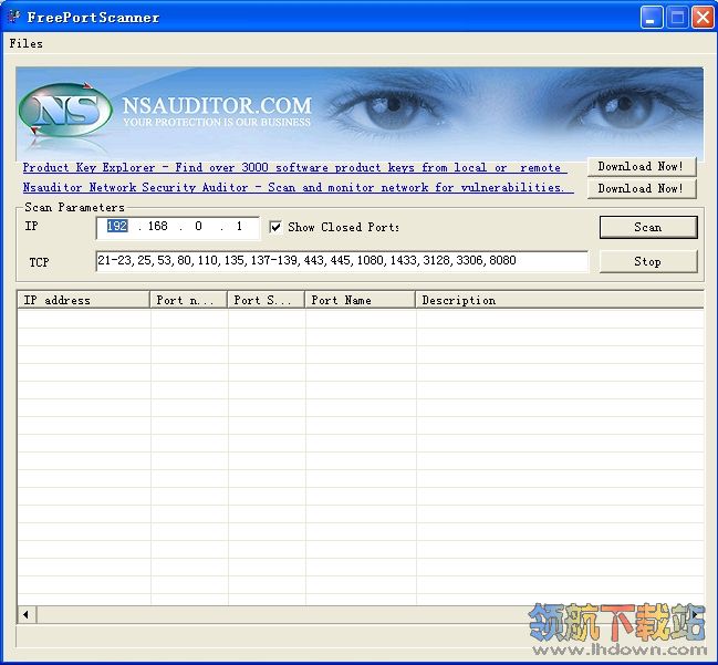 FreePortScanner(端口扫描工具)