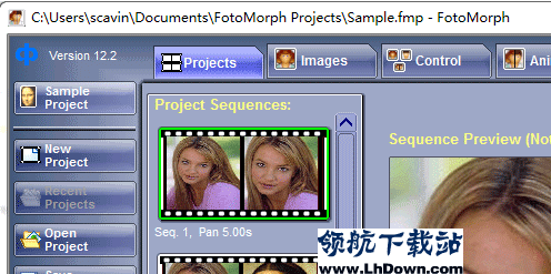 FotoMorph(照片变形动画制作工具)
