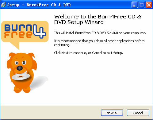 Burn4Free光盘刻录软件