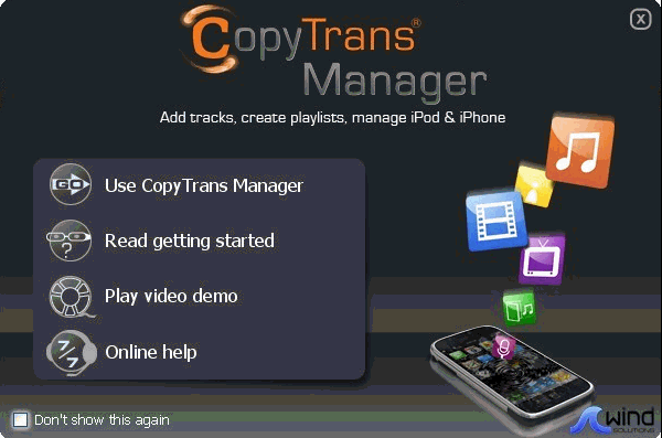 CopyTrans Manager|ipod, iphone管理软件