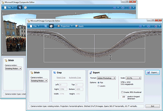 Microsoft Image Composite Editor(全景照片缝合软件)