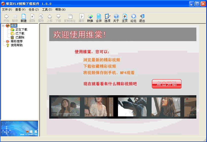 维棠FLV视频下载软件