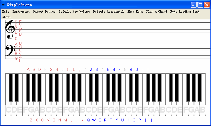 SimplePiano(魔幻钢琴模拟软件)