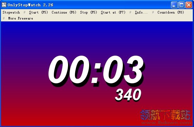 OnlyStopWatch(电脑秒表计时器)