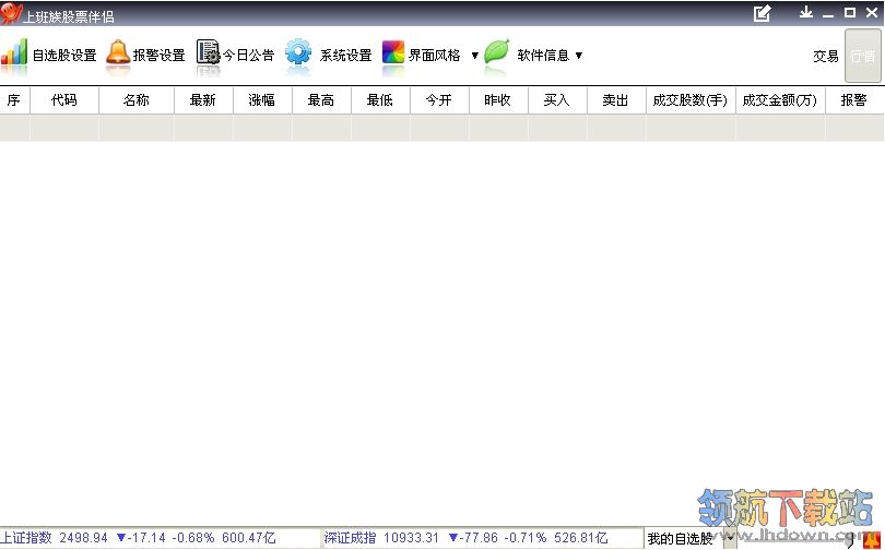 上班族股票伴侣(查看实时行情及股票交易)