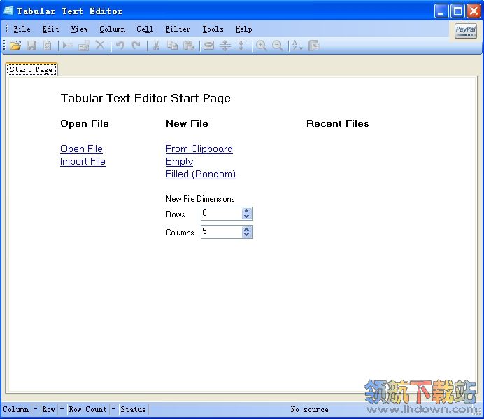 csv格式文件编辑器(Tabular Text Editor)