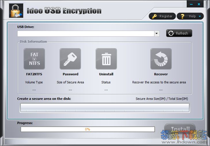 免费u盘加密工具(Idoo USB Encryption)