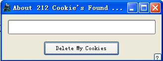 Remove My Cookies(一键清除cookies软件)