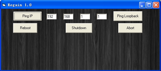 Regain(ping ip地址工具)