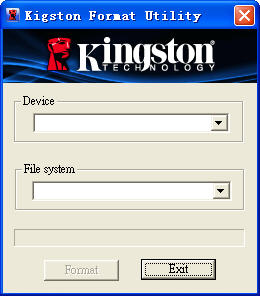 Kingston Format Utility(金士顿u盘格式化工具)