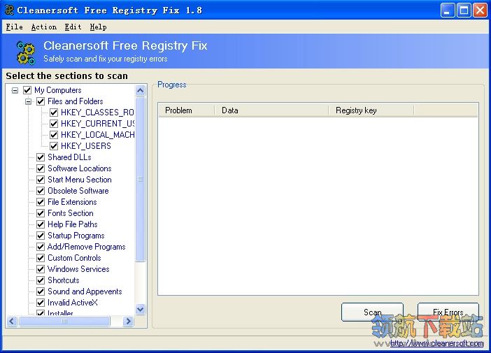 Free Registry Fix(注册表修复软件)