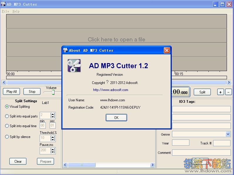 AD MP3 Cutter(mp3剪切制作铃声)