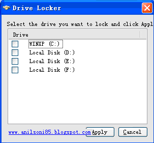 硬盘锁定隐藏(DriveLocker)
