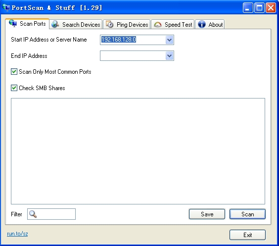 ip地址扫描软件(SZ PortScan)