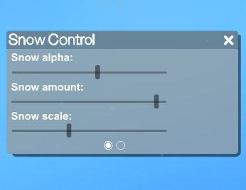 桌面飘雪高清版 Desktop Snow HD