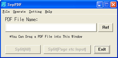 SepPDF_PDF文件分割工具