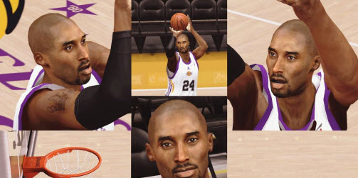 NBA2K14科比胡须面补