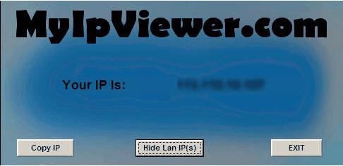 本机ip查看工具 MyIPViewer